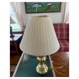 Brass Table Lamp 28 inches tall