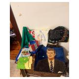 Kennedy Rug, Christmas Apron, misc