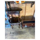 2 end tables, lamp table