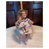 Shirley Temple with Look-Alike Doll toy