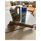 CLR bottle contents, Antique Sprayer