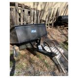 Blue Hawk lawn trailer