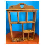 Wall shelf 16.5" x 26" x 4"