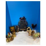 Farm Animals, chalk boards