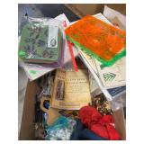 Assorted crafts, books, misc