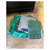 Assorted tarps