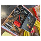 Allen wrenches, bits, misc