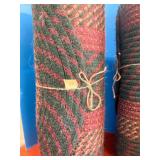 3 Braided rugs, different sizes