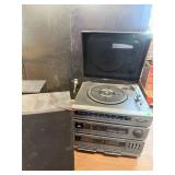 Stereo hi fi component system, 2 speakers