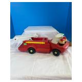 Fire Truck w/ two people