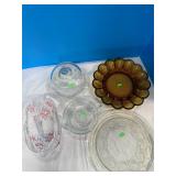 egg & serving trat, basket, juicer