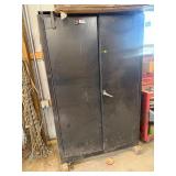 Heavy duty storage cabinet & contents