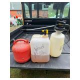 herbicide and sprayer