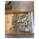 Air chisel cutter and bits