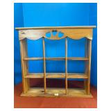 Wall shelf 16.5 x 20" x 5"