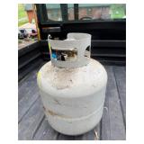 20 pound propane cylinder, almost full