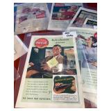 Coca Cola magazine page advertising lot