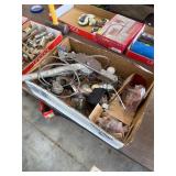 Come-a-long, hardware, solder, marking chalk