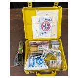 First Aid kit & hunting flash light