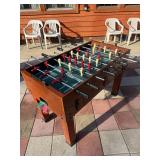 Game table 50" x 26" x 33" converts to air hockey