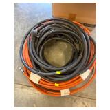 Wire & box of extension cords