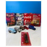Coca Cola cars, pencil sharpener