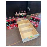 Coca Cola crate and 3 cartons