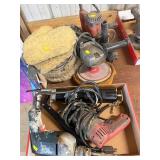 Drills, grinder, Hilti tool, grease gun
