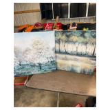 2 Tree paintings 32