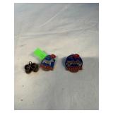 Coca Cola & little shoe pins