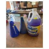 windshield washing fluid, cones