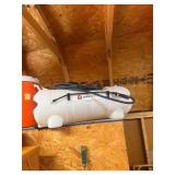 County line portable sprayer with electric motor