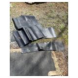 Floor mat remnants