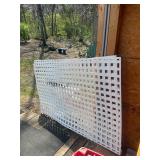 2 sheets of PVC lattice 48" X 77"