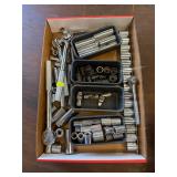 assortment of sockets & ratchets