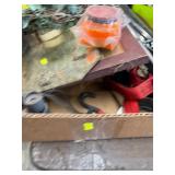 Frames, funnel, electric cords