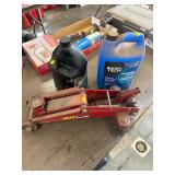 Floor jack, bar oil antifreeze not full