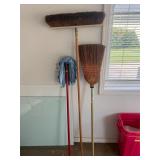 Brooms and Mop