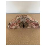 Petrified Arizona Wood Bookends
