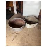 (2) Galvanized Tubs (Poor condition)