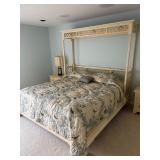 Henredon King Bed & Mattress Set