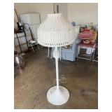 Wicker Lamp (58' H 20'dia)
