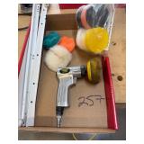 Pneumatic Polisher with Extra Pads