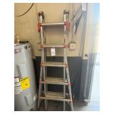 Little Giant Folding Extension Ladder 10'