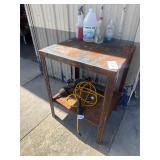 Metal Welding Table With Under Shelf