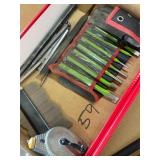 Chisels, Punches, Contour Gage, Chalk Line