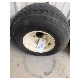 Golf Cart Tire & Rim 18' x 8.5' x 8'