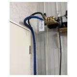 Pump & Hose for a Stationary Pressure Washer