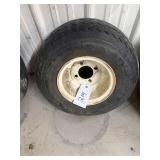 Golf Cart Tire & Rim 18' x 8.5' x 8' (1)