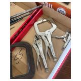 Vise Grips & C Clamps